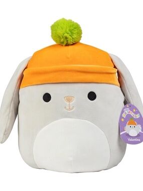 Squishmallows Valentina Bunny Easter Beanie Plush 10” NWT Kellytoy Jazwares